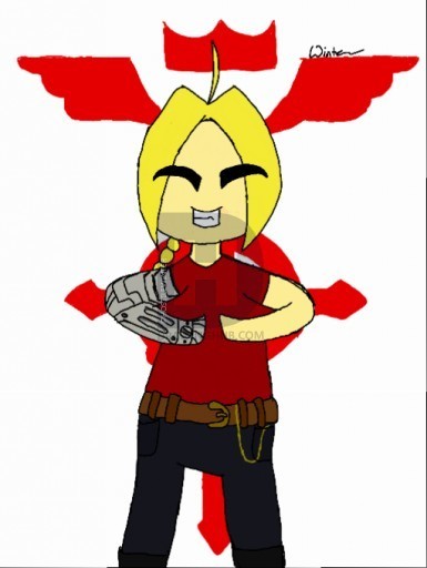 385x512 edward elric drawing