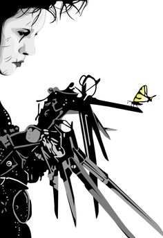 Edward Scissorhands Drawing