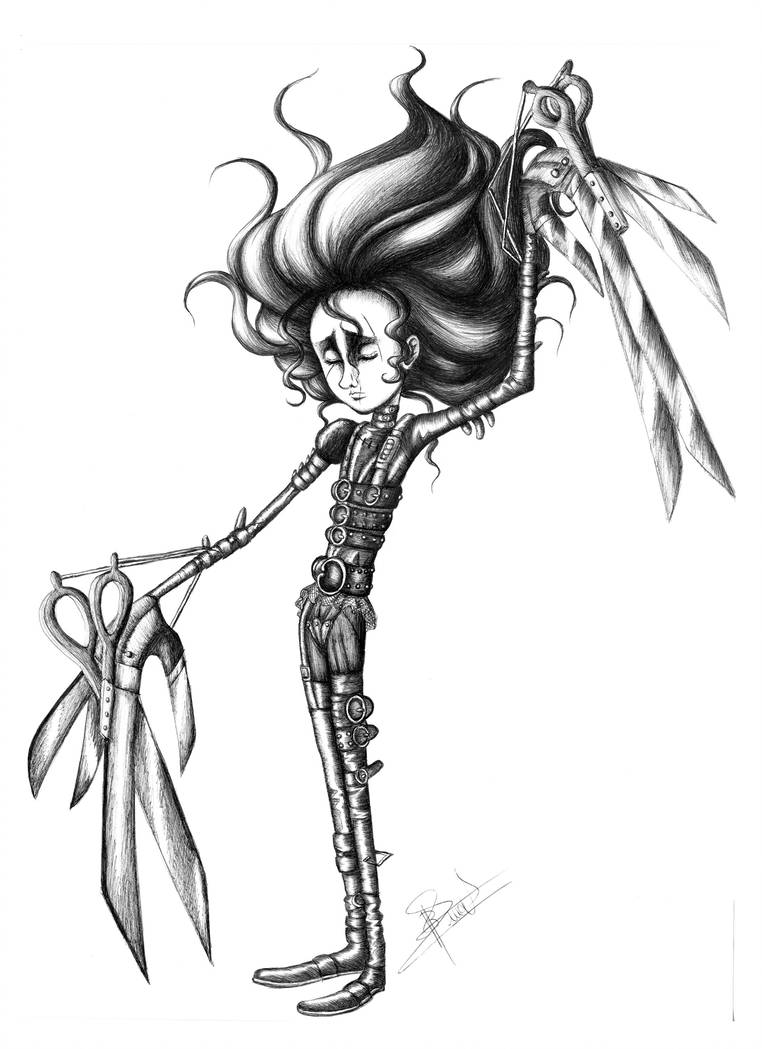 762x1049 edward scissorhands