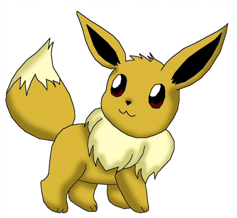 933x856 Eevee Drawing Wobg