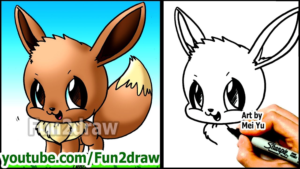 1280x720 How To Draw Pokemon Characters