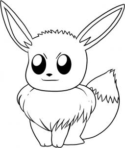 255x302 How To Draw Eevee Pokemon