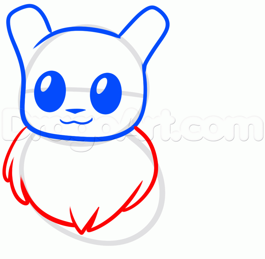 873x851 draw mewvee, eevee fusion, step