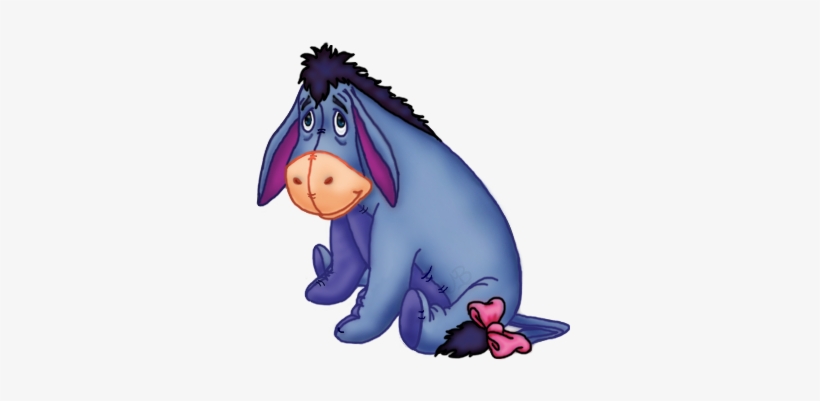 820x401 Eeyore Digital Drawing