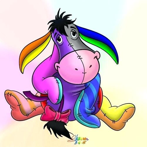 500x500 Drawings Of Eeyore