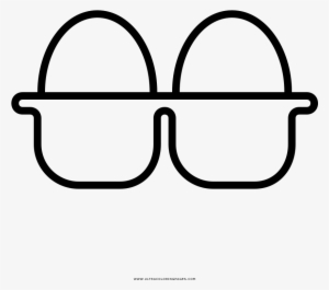 300x265 Egg Carton Coloring Page