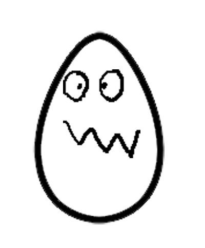 400x483 Funny And Cute Easter Clip Art