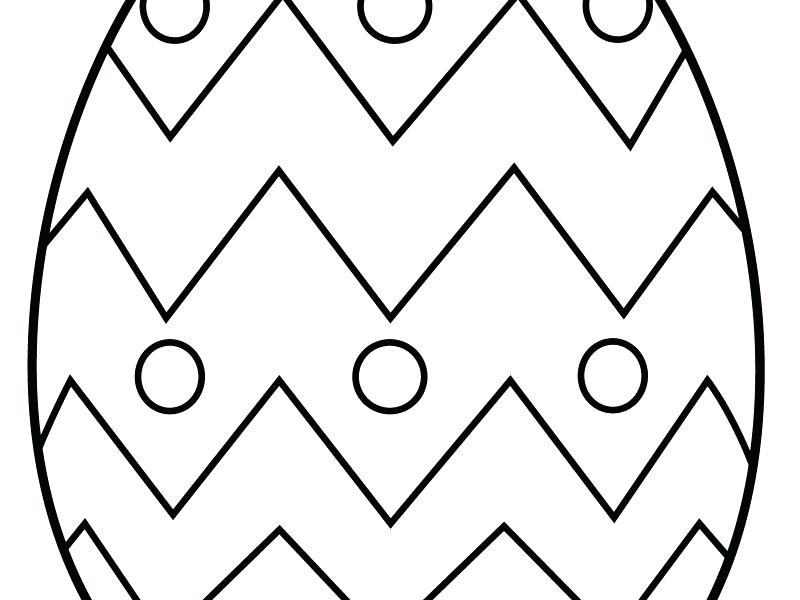 800x600 Coloring Pages Easter Eggs To Decorate Egg Line Drawing Pencil