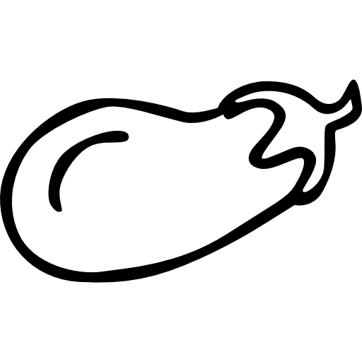 512x512 Drawing Vegetable Egg Plant Transparent Png Clipart Free