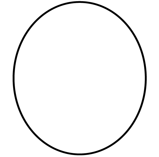 550x545 Shapes Clip Art Oval Shaped, Shape Like A Egg