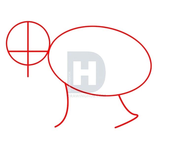 710x622 How To Draw A Badger