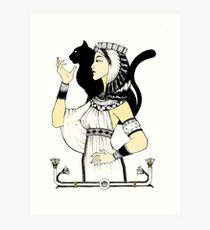 210x230 Egyptian Cat Drawing Wall Art Redbubble