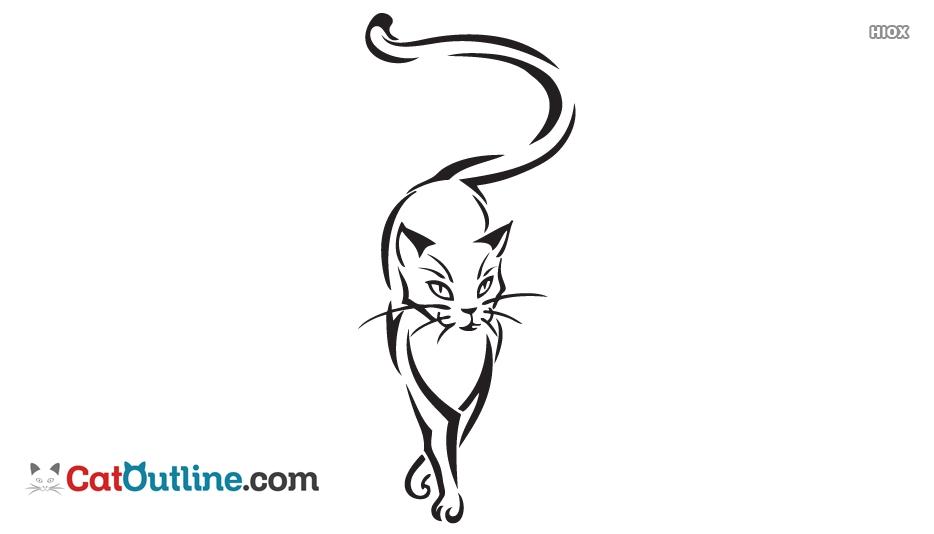 Egyptian Cat Drawing | Free download on ClipArtMag