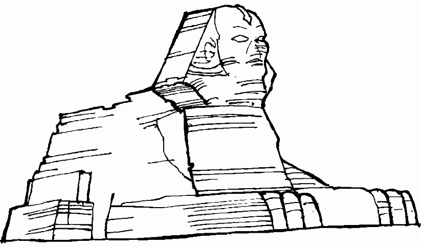823x483 egyptian sphinx coloring