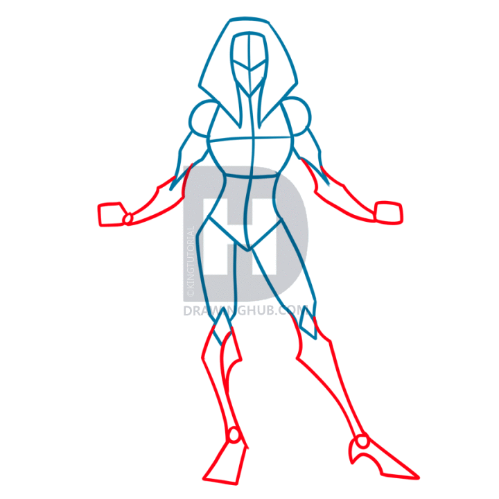 720x720 How To Draw Ra, The Egyptian Sun God, Step