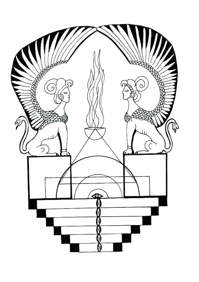 640x905 ancient egypt coloring pages ancient coloring pages monuments