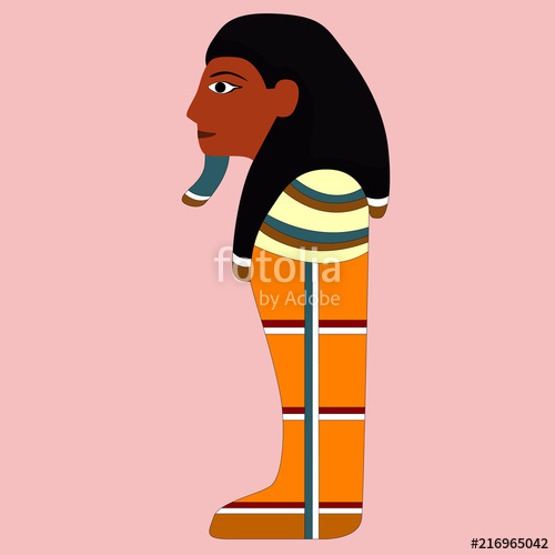 500x500 Egyptian Pharaoh Icon,egyptian Pattern Vector Drawing Stock Image