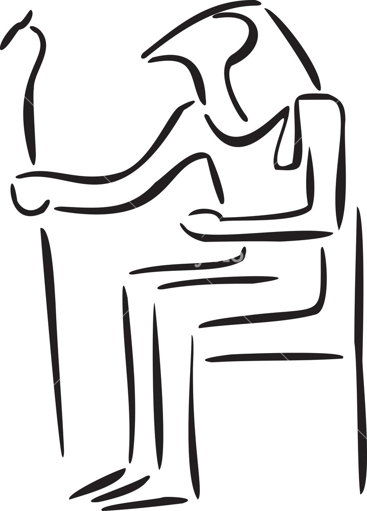 718x1000 ancient egyptian pharaoh royalty free stock image