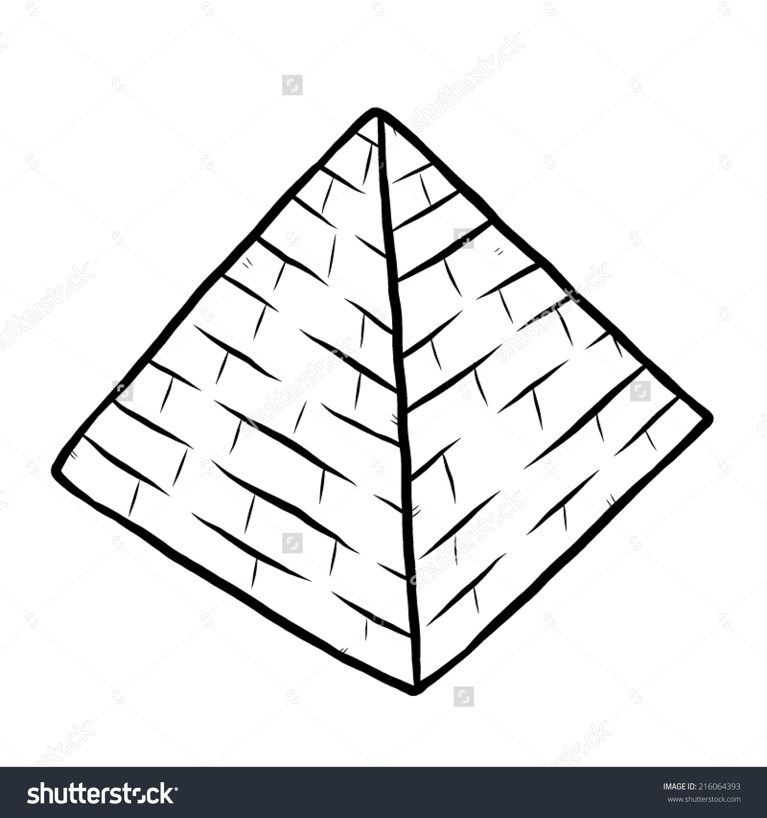 1500x1600 Pyramids Clipart Sketch Frames Illustrations Hd Images