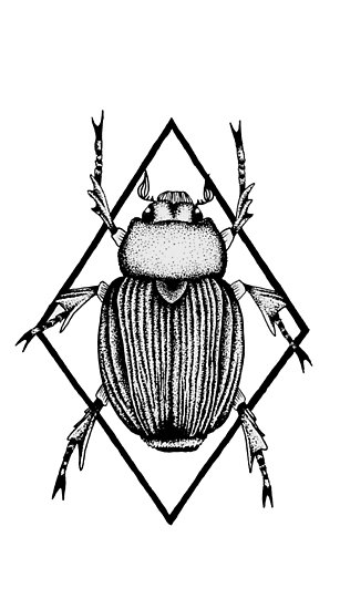 307x550 Egyptian Scarab Posters