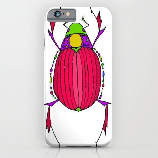 550x550 Egyptian Scarab Beetle Pink Iphone Case