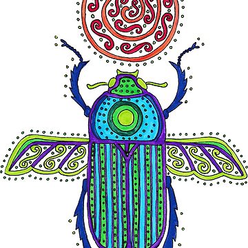 360x360 Egyptian Scarab Beetle T Shirt