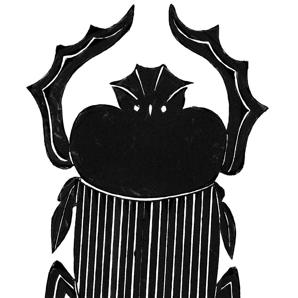 1024x1024 Egyptian Scarab Beetle Wall Art Printable Chaos Wonder Design