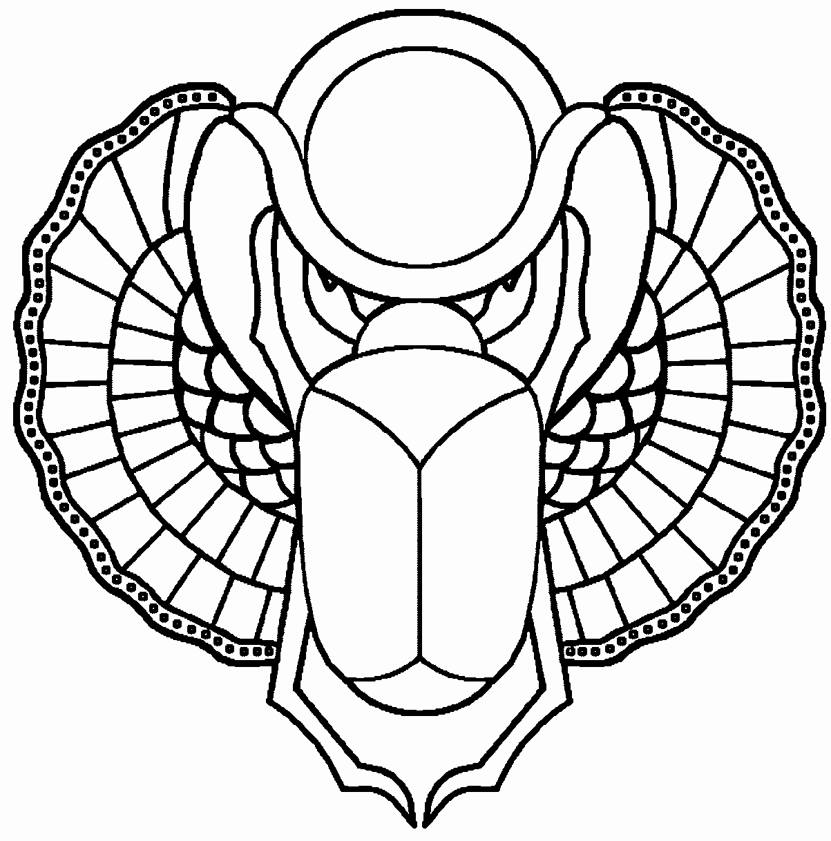 1203x1218 Egyptian Scarab