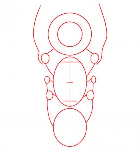 282x302 How To Draw A Scarab Design, Step