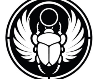 340x270 Scarab Sticker Etsy