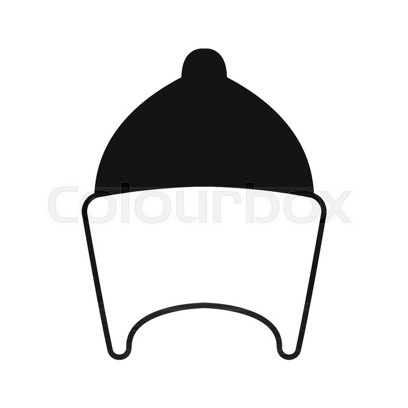 800x800 Egyptian Hat Icon In Silhouette Style Stock Vector Colourbox