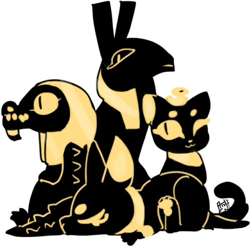 500x489 bastet drawing egyptian jewelry, picture