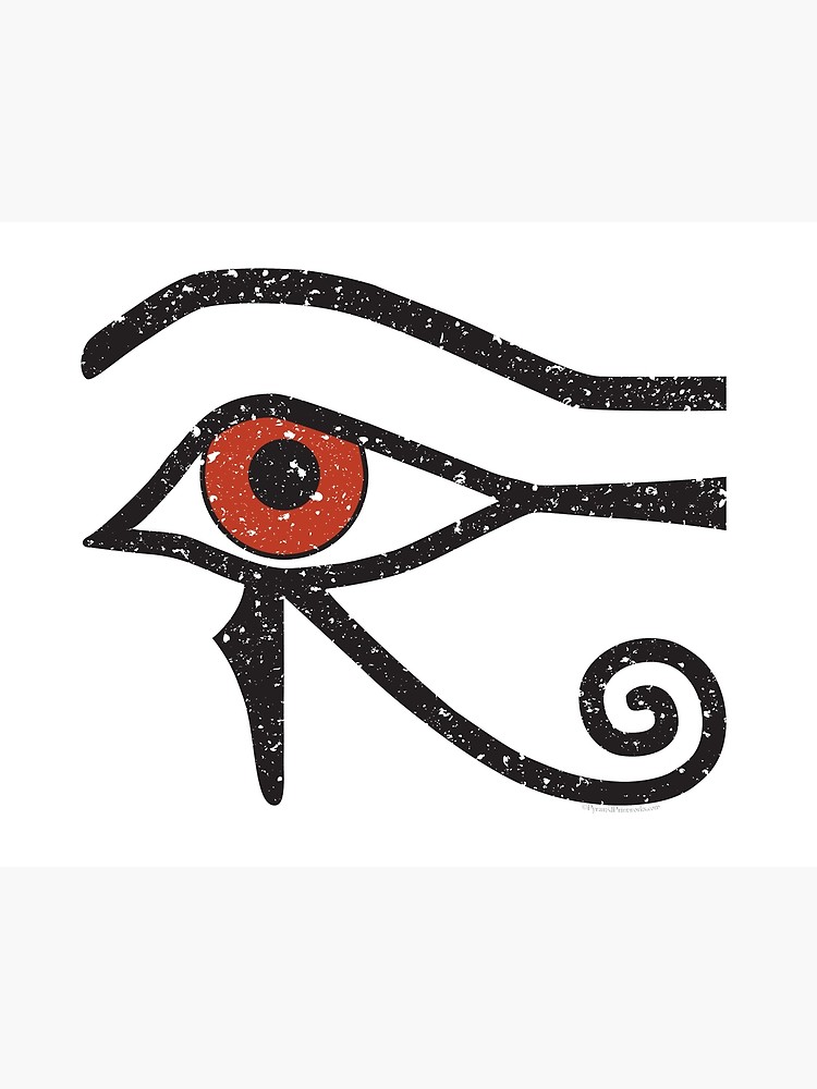 750x1000 eye of horus ancient egyptian symbol of protection on white art