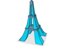 250x179 Eiffel Tower Drawing