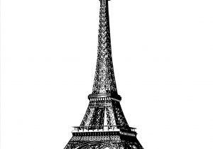 300x210 Easy Eiffel Tower Drawing Step