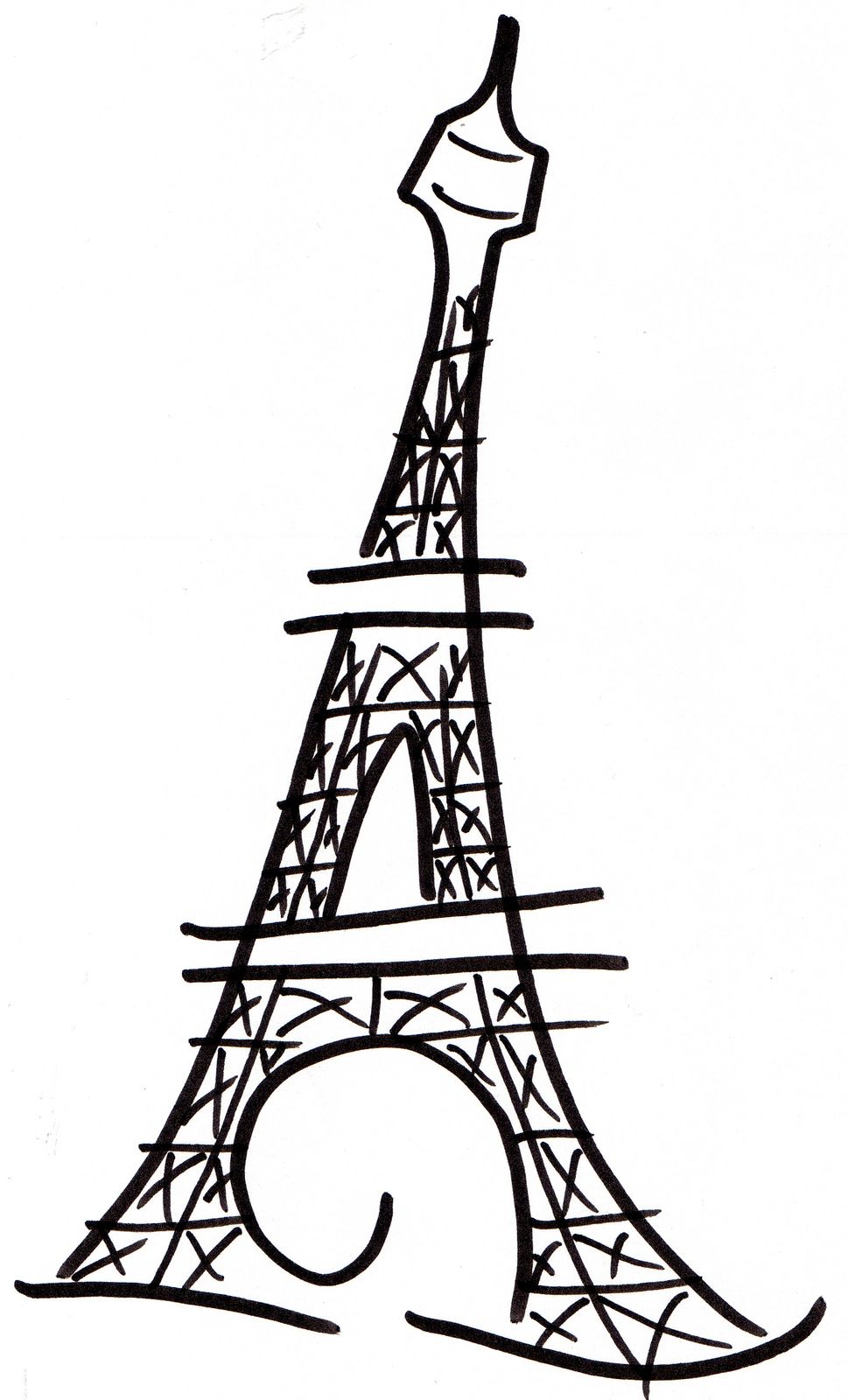 969x1600 Eiffel Tower Clip Art