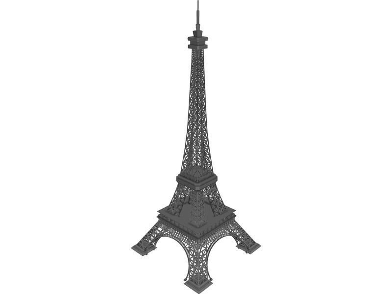 800x600 Eiffel Tower Model