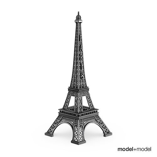 500x500 Mini Eiffel Tower Cgtrader