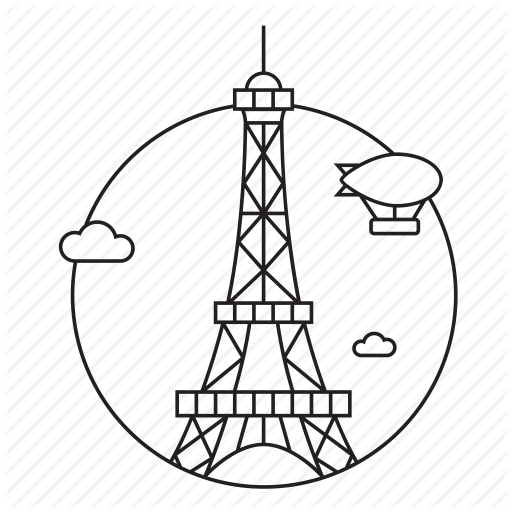 512x512 Paris Clipart Drawing For Free Download And Use In Presentations