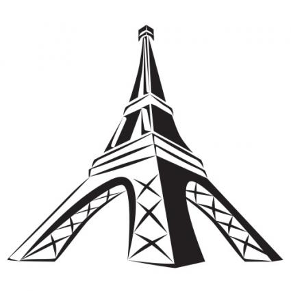 425x425 Eiffel Tower Clipart Easy Free Clip Art Stock Illustrations