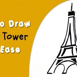 250x250 Eiffel Tower Drawing Sketch Images Of Outline Simple Step