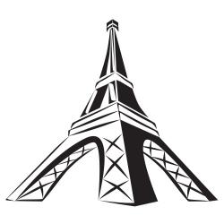 250x250 Cartoon Eiffel Tower Clip Art Clipart Collection
