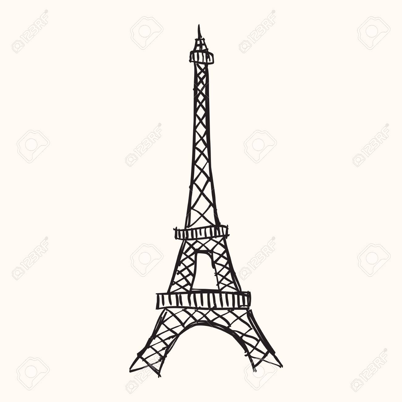 1300x1300 Huge Collection Of 'france Eiffel Tower Drawing' Download More
