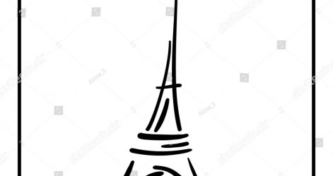 471x250 Eiffel Tower Drawing Sketch Simple Sketches And I