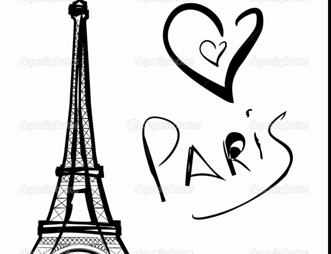 1126x864 Eiffel Tower Coloring