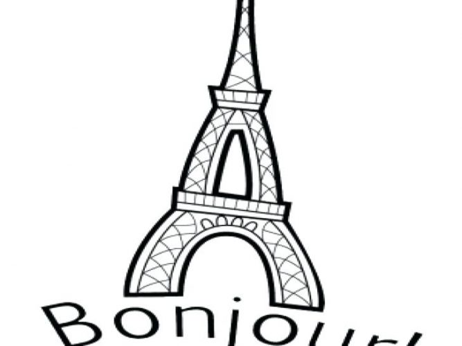 667x500 Coloring Pages Paris Eiffel Tower Coloring Pages Printable