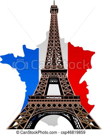 357x470 French Clipart Eiffel Tower