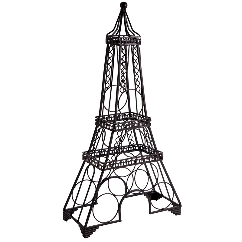 800x800 House Of Hampton Mccurley Eiffel Tower Bottle Tabletop Wine