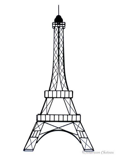 375x500 Easy And Beautiful Eiffel Tower Drawing And Sketches