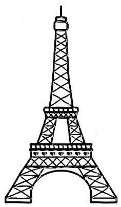 236x403 Bello Clipart Chic Paris Quiling Eiffel Tower Drawing, Eiffel